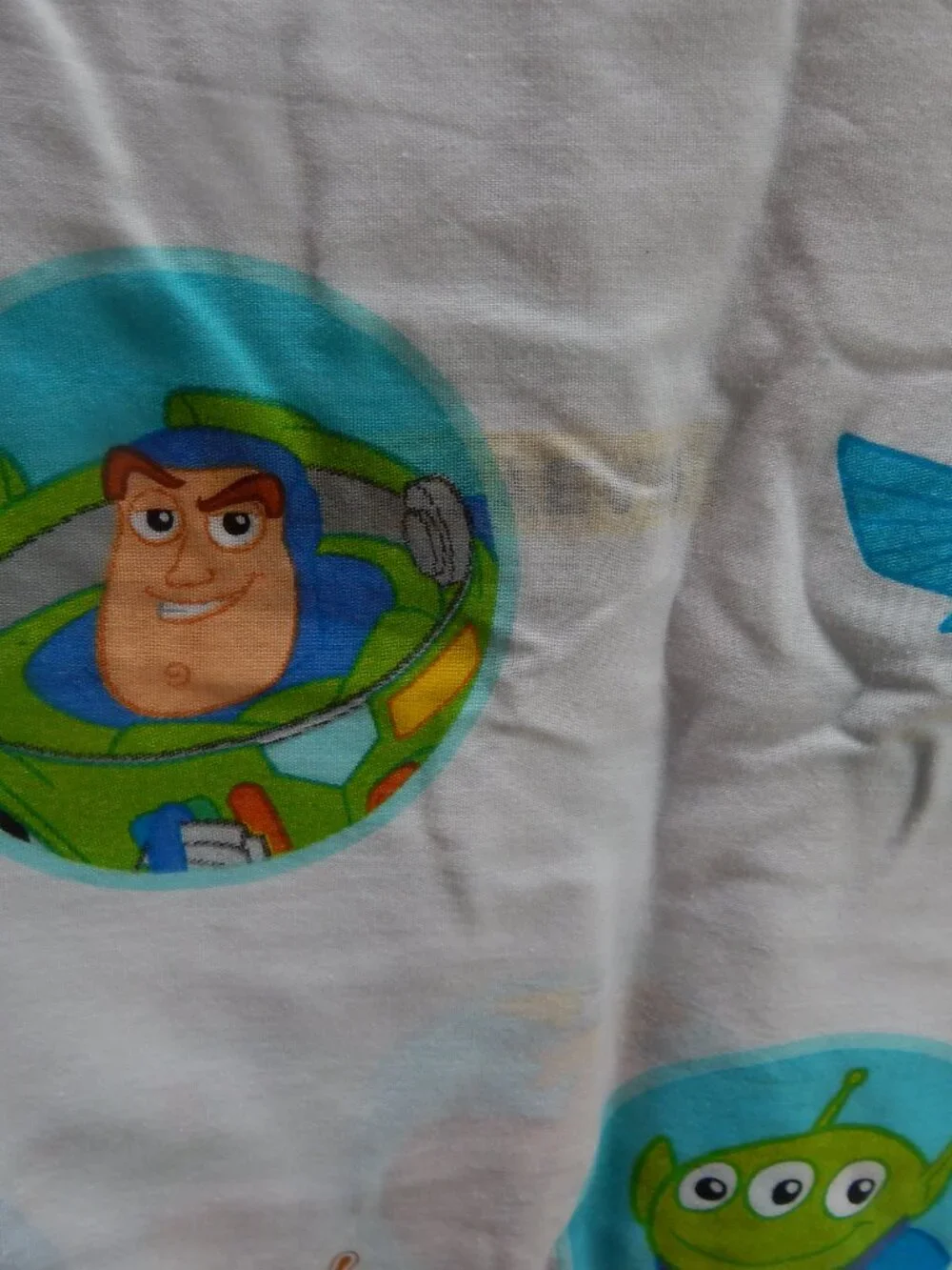 Toy Story Twin Flat Sheet Bedding Fabric